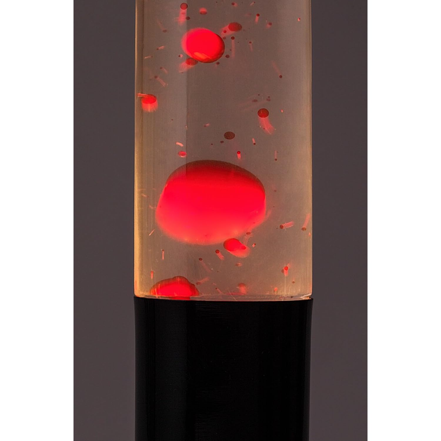 rabalux Lavastic Lampa LED 25 W, 3000 K, designerska lampa stołowa, nowoczesna dekoracja, z wymiennym źródłem światła, nie wchodzi w zakres dostawy (czerwona lawa)