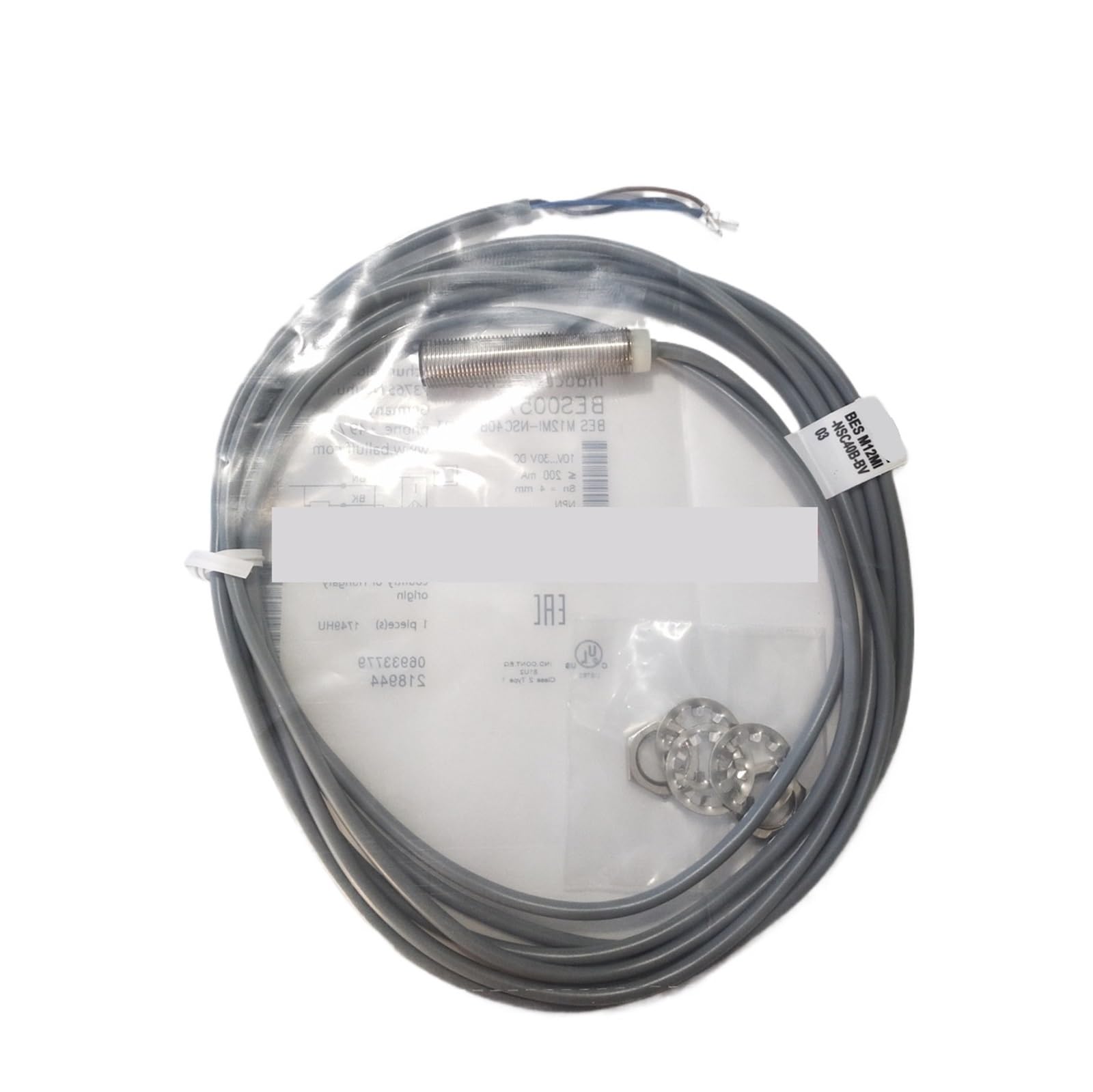 OSHZIKJII M12MI-NSC40B-BV02 -BV03 -BV05 Proximity Switch Sensor(M12MI-NSC40B-BV03)
