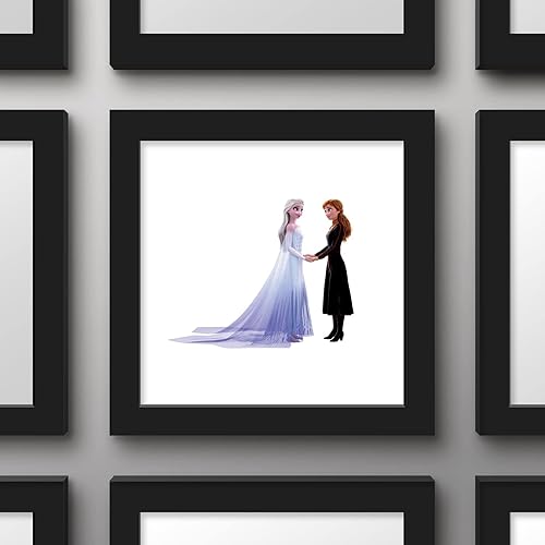 Miniatura 3 de Trends International Gallery Pops Disney Frozen - Elsa and Anna Holding Hands Canvas Wall Art, Unframed Version, 12" x 12" Gallery Pops Canvas Wall