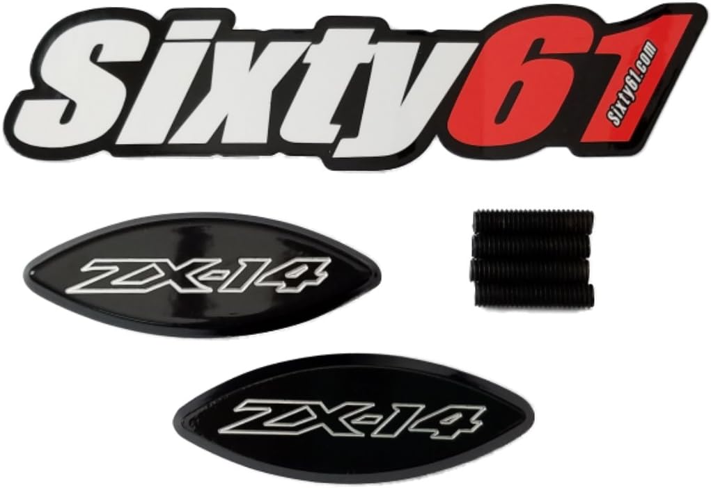 Mirror Block Off Plates Compatible With Black Kawasaki ZX14R ZX14 2006-2026