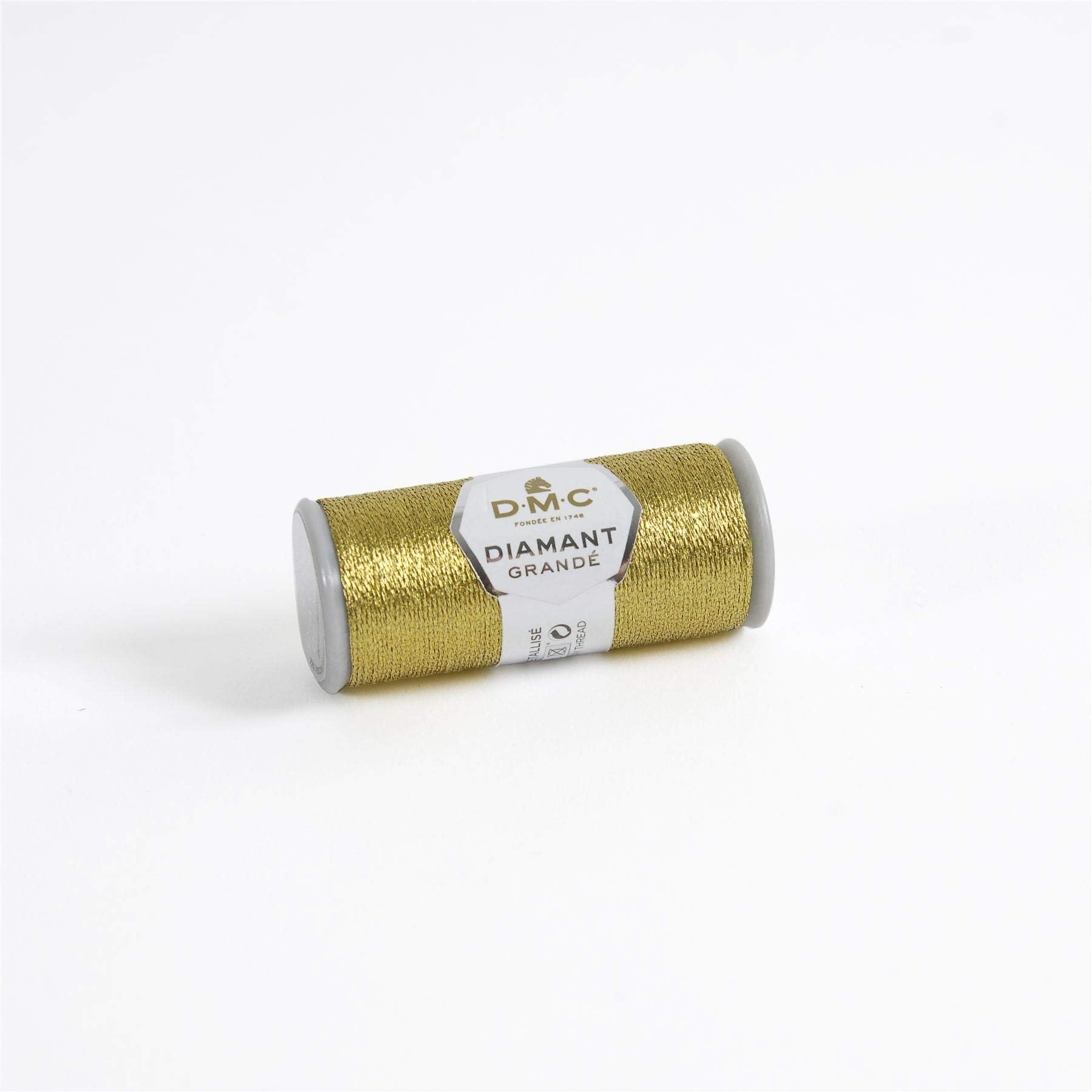 Diamant Grande Metallic Thread 21.8yd - Dark Gold