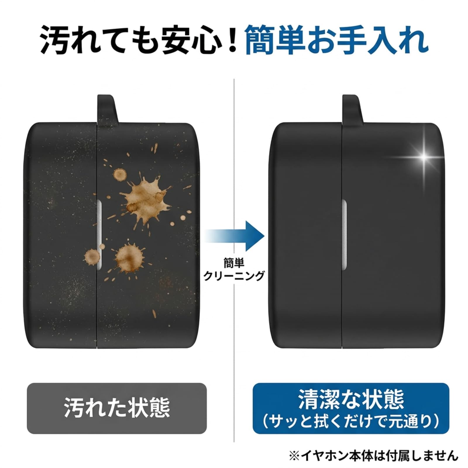 Amazon | ZIRTEX 対応 Sony WF-1000XM6 ケース 液状シリコン素材 耐