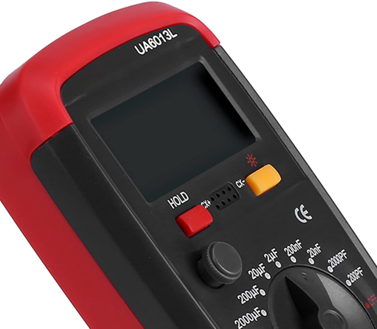 Capacitor Meter Tester, Digital Analysis Matching Selection, Measure 9 Range Data from 0.1pF to 20,000uF, Handheld LCD Display,Compact Structure, Data Retention & Backlighting