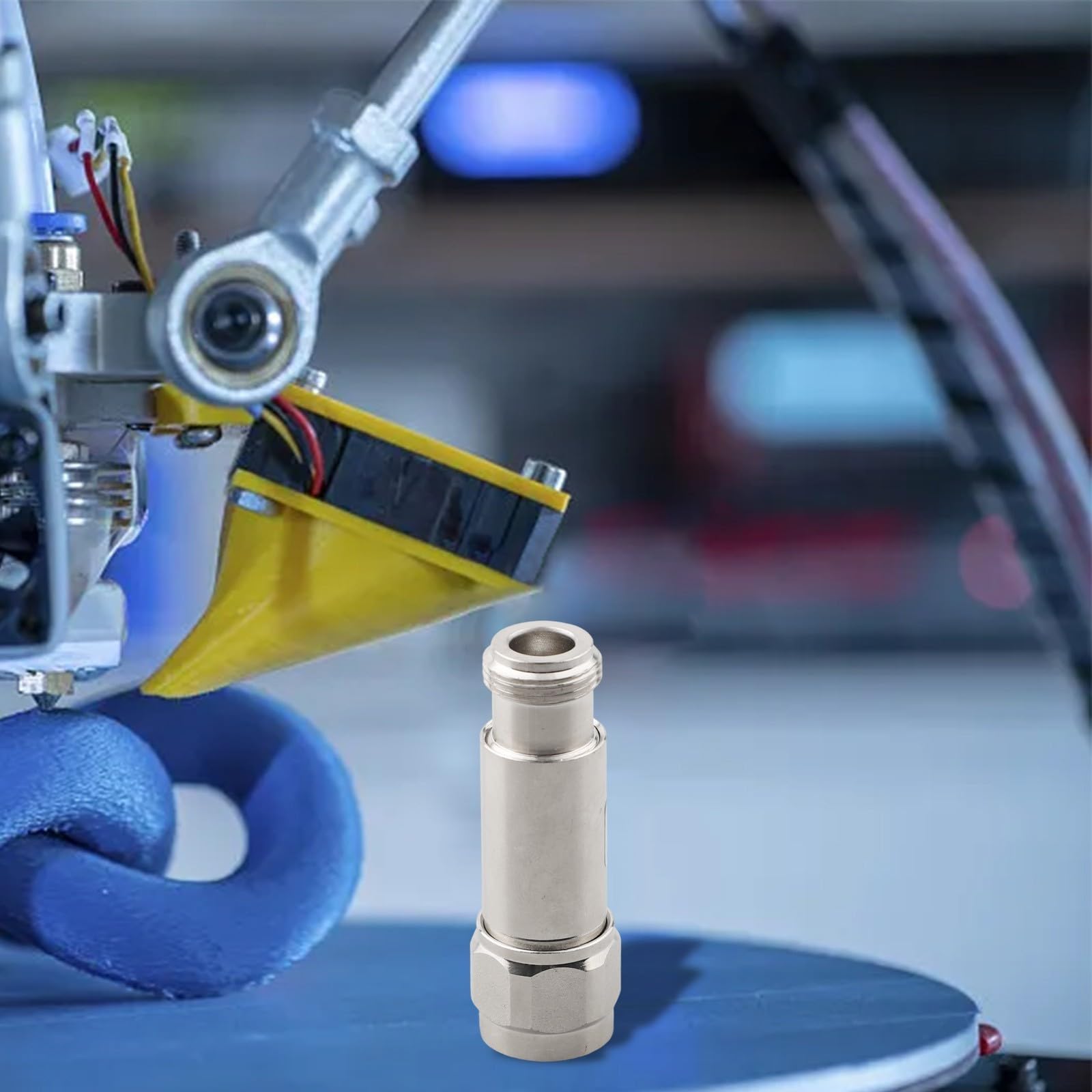 Atténuateur fixe coaxial RF avec connecteur de type N, impédance 50 Ohm pour un signal amélioré (10DB)