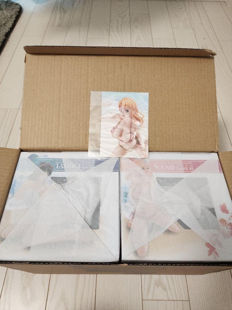 ワンピース pop ナミ＆タシギ bbホワイト セット 新品未開封 限定版 Amazon.co.jp: ワンピース pop ナミ＆タシギbbホワイト セット 未開封