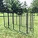 KennelMaster Black Welded Wire Kennel Kit for Dogs, 96