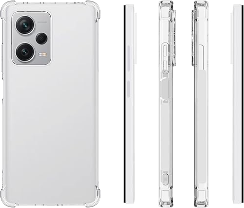 Miniatura 2 de USTIYA Funda para Redmi Note 12 Pro Plus Pro+Clear TPU Cuatro Esquinas Funda Protectora Transparente Suave
