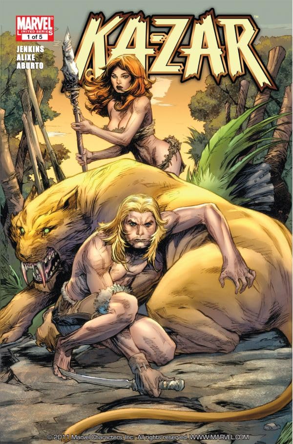 Cover of Ka-Zar (2011) #1 (of 5)