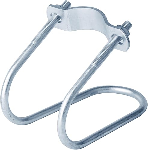 Miniatura 5 de eoere 10 juegos de 1-58 pulgadas (1.654 in) de conector cruzado vertical para tubo, abrazaderas cruzadas, hebilla de tubo, fijador de conector de