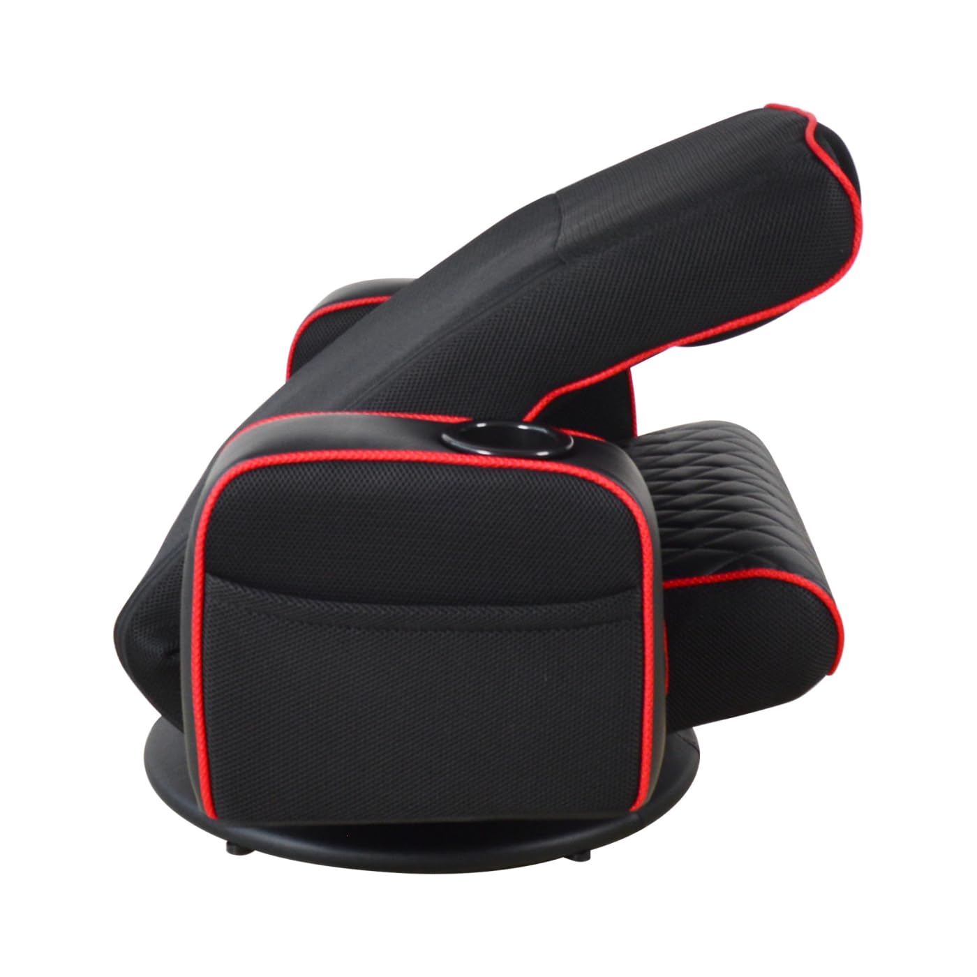 VDD Gaming - Fauteuil Gaming - Fauteuil au Sol - Fauteuil Gaming Noir/Rouge