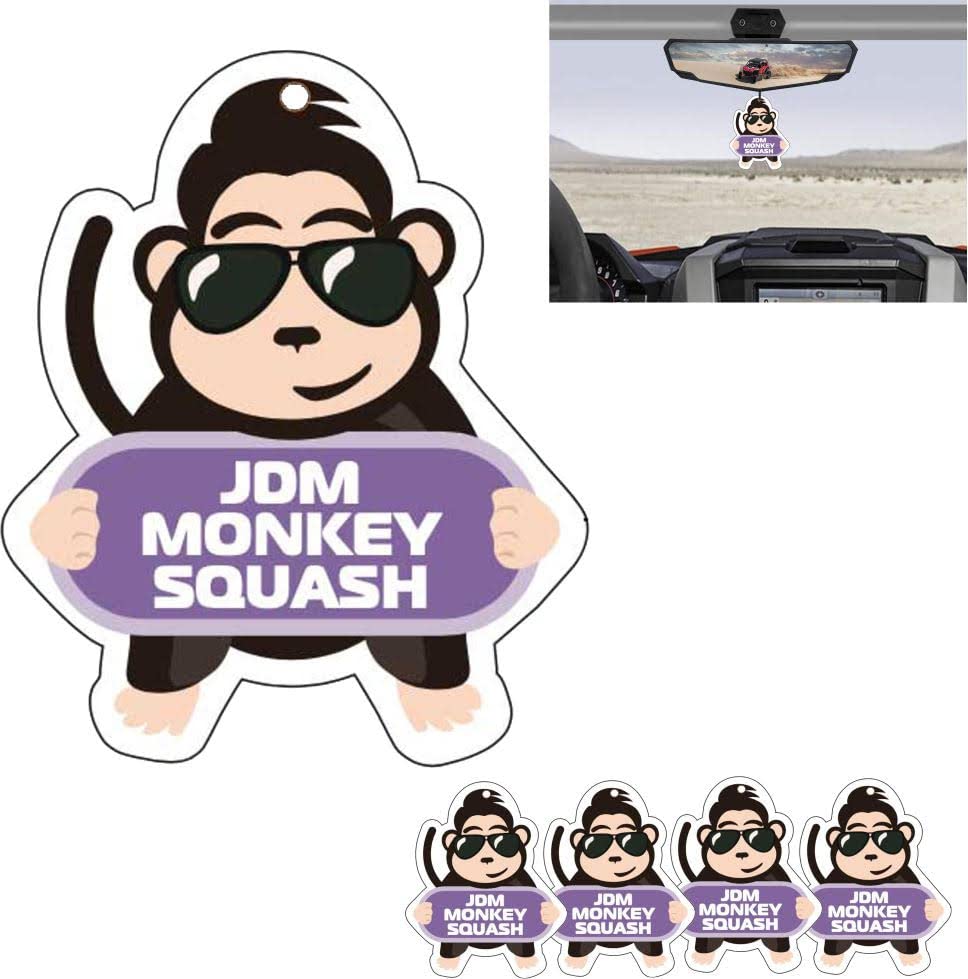 Image of Monkey Fresh Hanging Car Air Fresheners (JDM Monkey Squash)