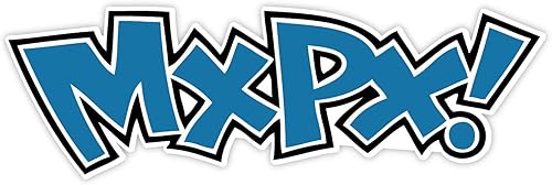 Calcomanía MXPX 6" x 2"