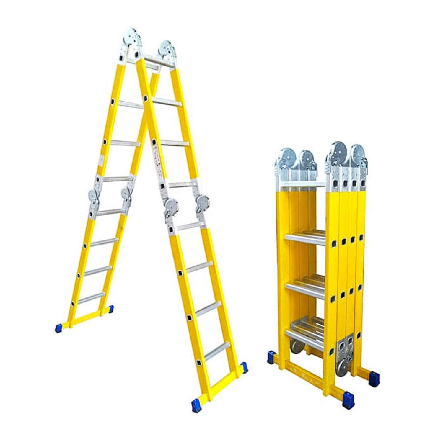 Multipurpose Aluminium Ladder Folding Ladder Folding Heavy Duty Indoor Outdoor (4 * 3 Step)