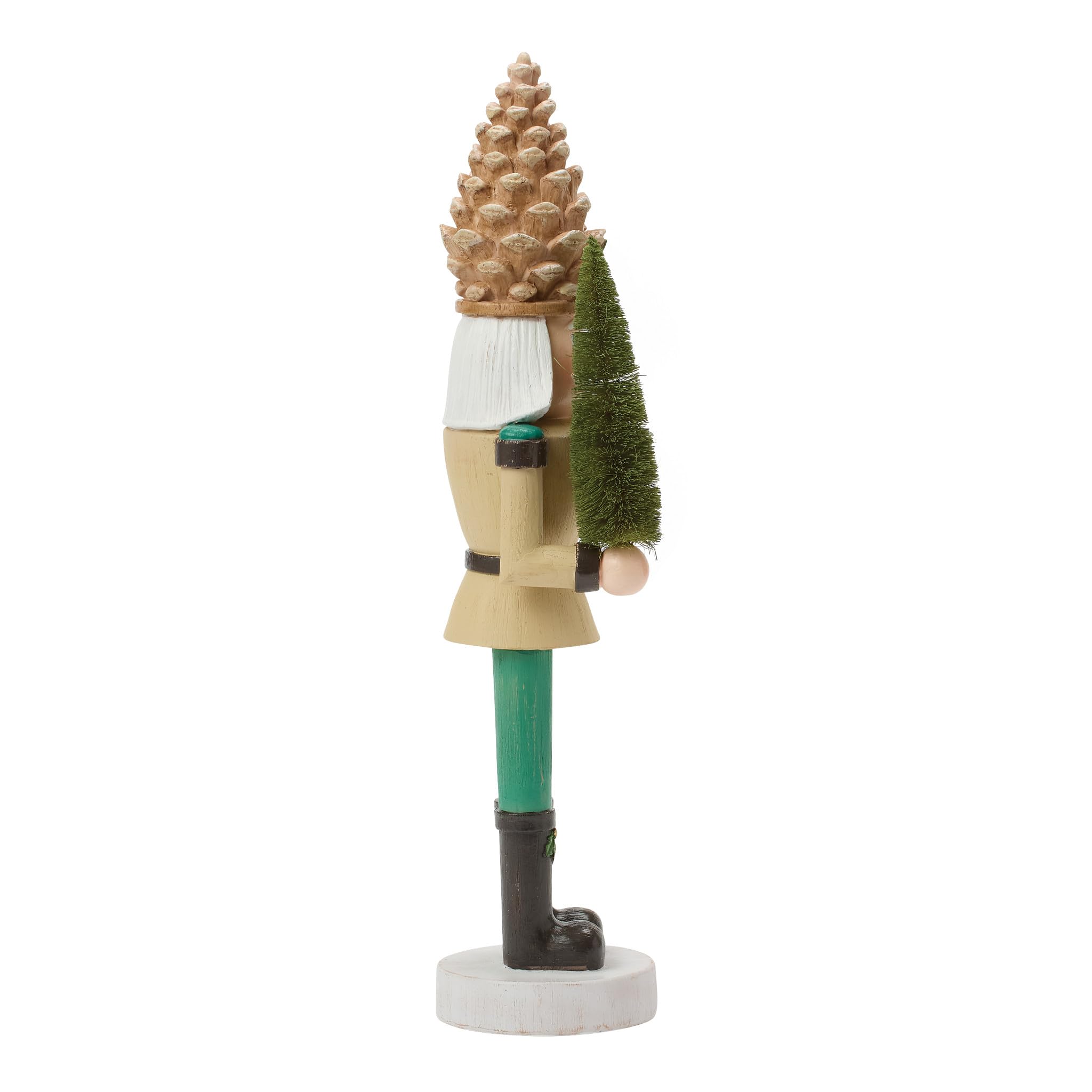 Department 56 Christmas Forest Favorites Figurine Soldat en Grain de Bois avec Arbre 37 cm