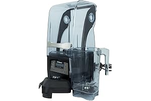 Vitamix 36019 The Quiet One On-Counter Bar Type Commercial Blender, 48 Oz, Black/Clear