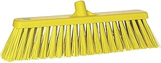 Vikan, Yellow Broom,Push,Stiff,20.5