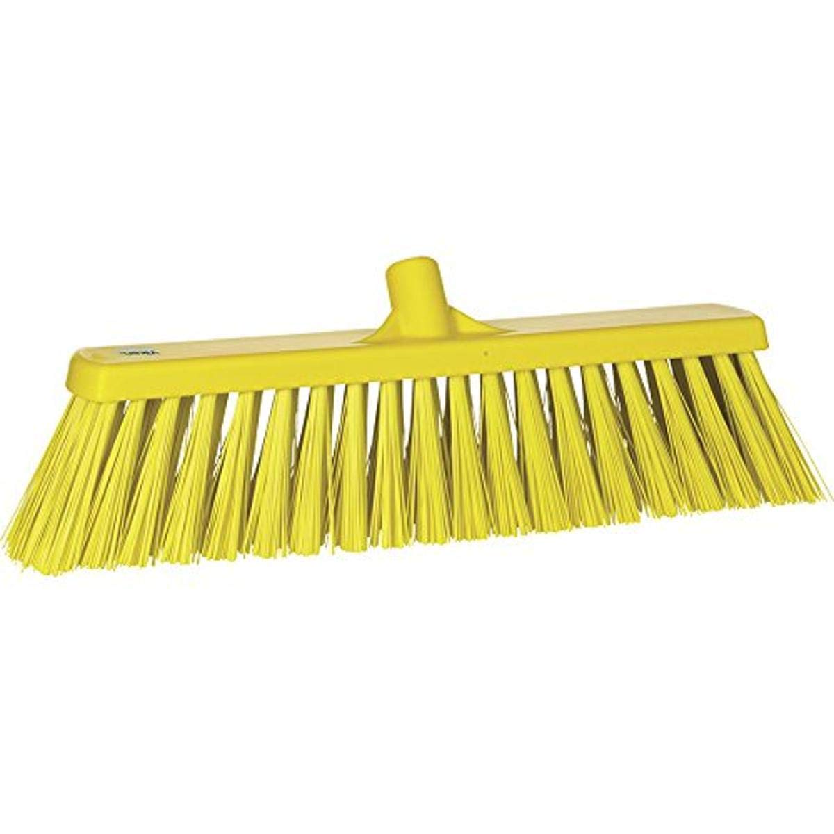 Vikan 29206 Broom,Push,Stiff,20.5",PP/PET,Yellow