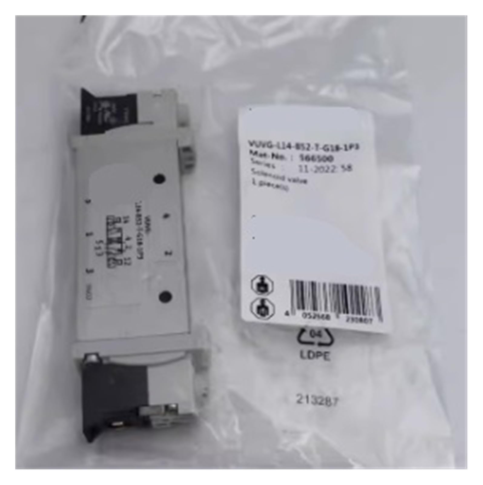 Électrovanne VUVG-L14-B52-T-G18-1P3 pour réparer un bloc pneumatique