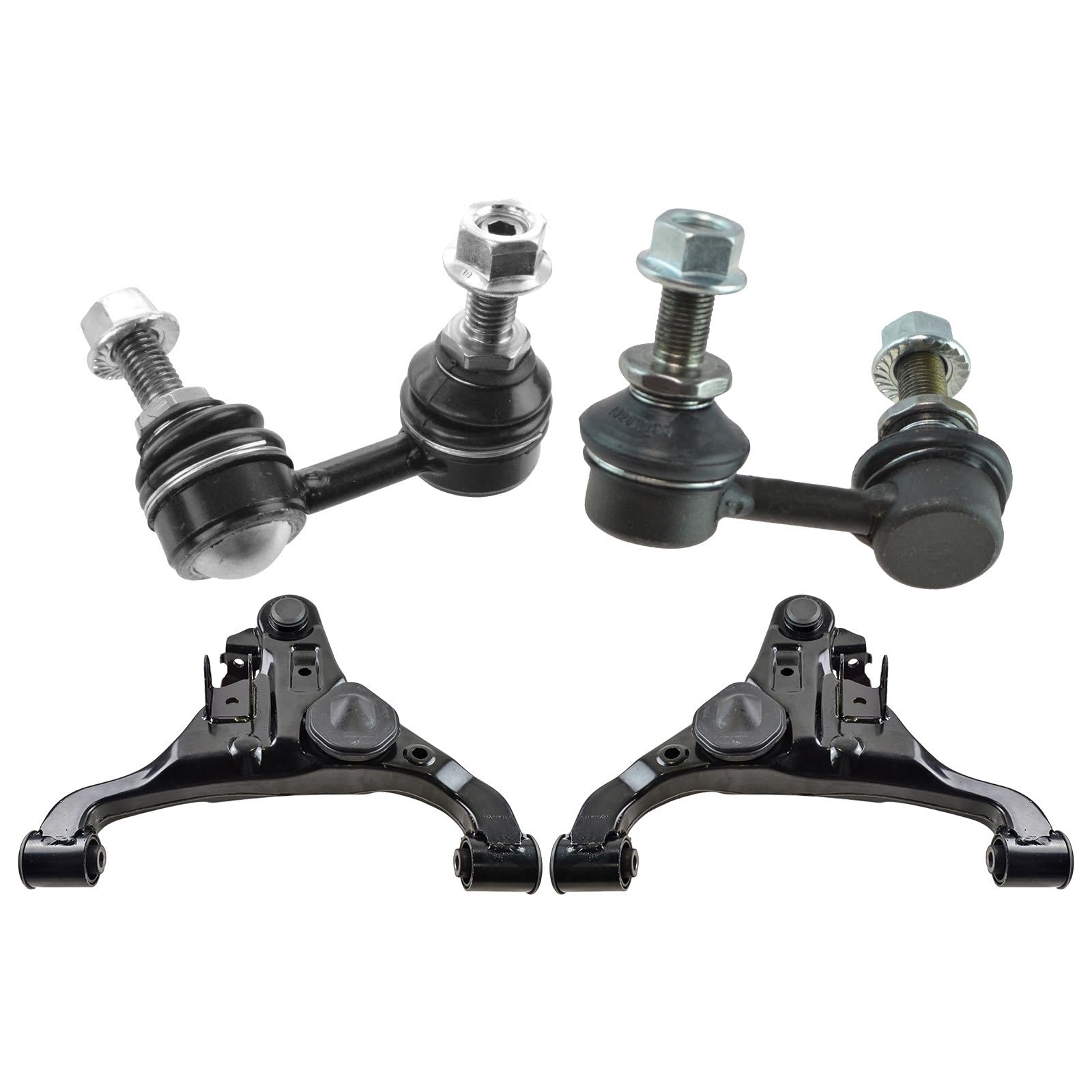 TRQ Front Suspension Kit Compatible with 2005-2017 Nissan Frontier Pathfinder Xterra Equator