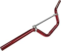 Vista 7 de JRL Manillar de 7/8" para Pitbike, Motocicleta ATV, Mini Moto, Pit Dirt Bike, Manillar de Montura Media Negra