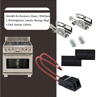 ERR117 Range Burner Receptacle Kit for Whirlpool Kenmore Frigidaire Stove