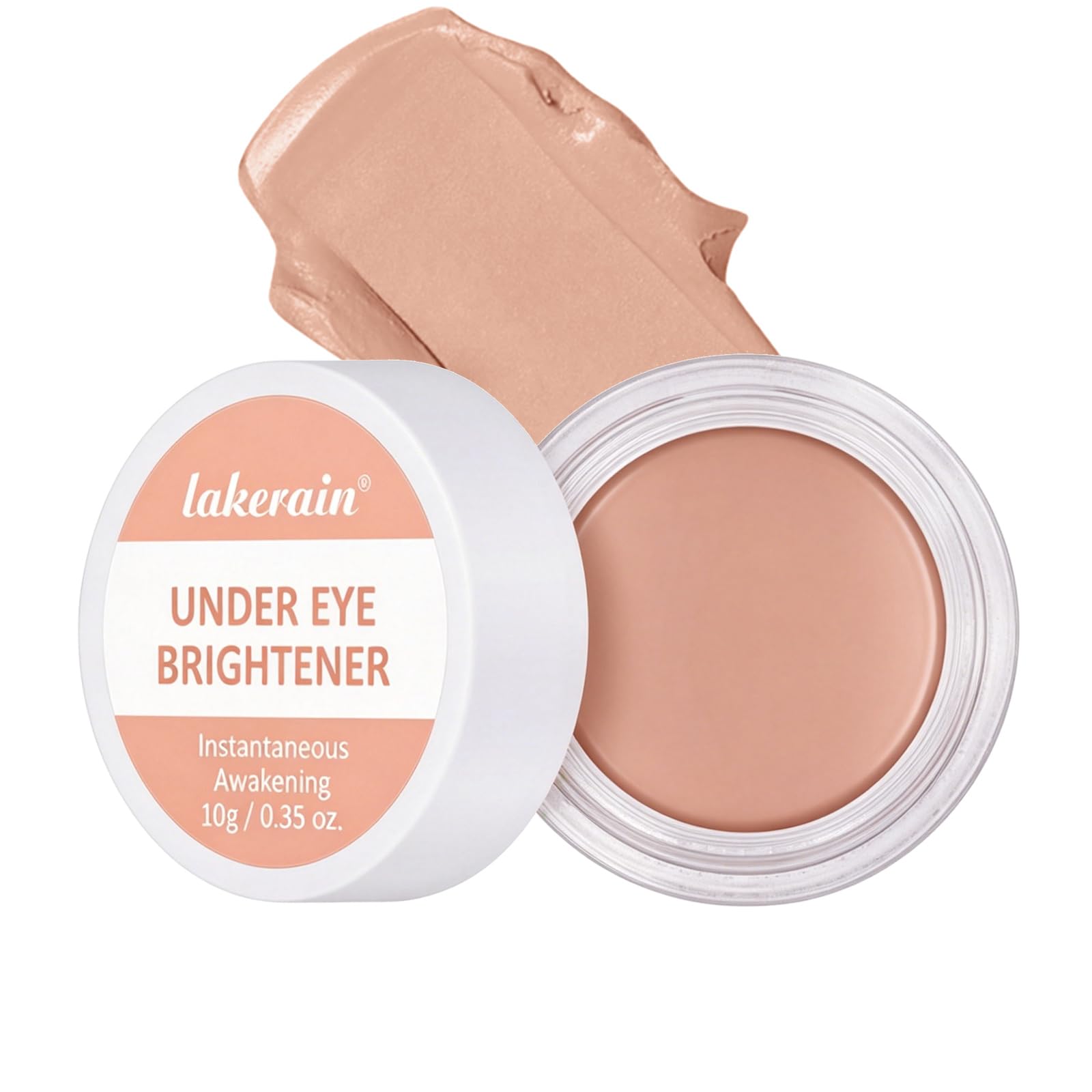 Under Eye Brightener, Concealer Full Coverage for Dark circles, Lightweight Radiant Cream Under Eye Concealer (Warm Nude)