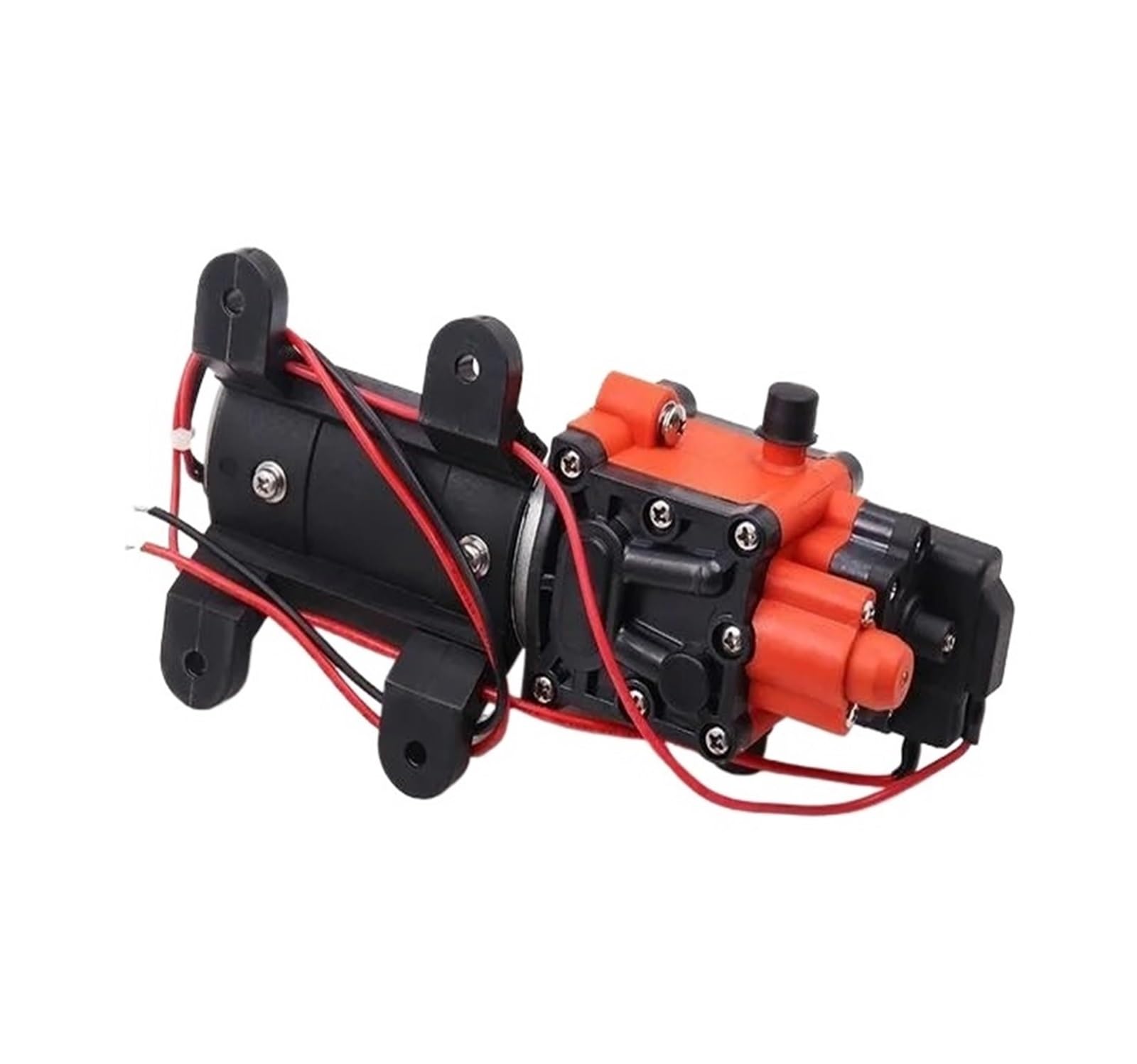 22 Series 12V 24V DC Water Diaphragm Pump, 0.8 GPM (3.0 L/min), 100 PSI, Self-Priming High Pressure Pump(12V SFDP1-013-100-22)