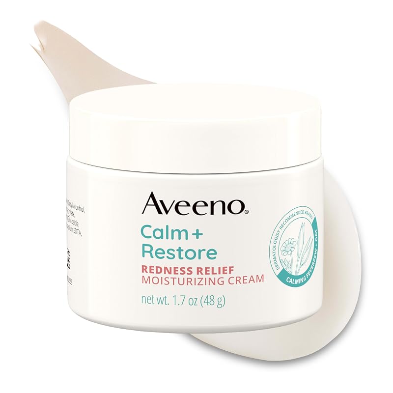Creme hidratante facial Aveeno Calm + Restore, 50 mL