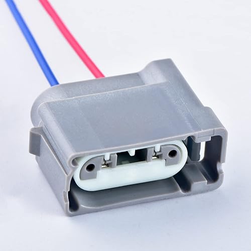 Miniatura 3 de Conector impermeable automático de 2 pines para Ford Focus Mondeo GM Buick Opel Cadillac Lincoln Jeep Faro intermitente luz trasera Plug (gris)