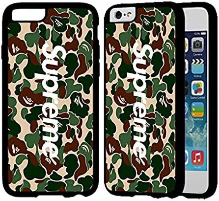 Supreme X A Bathing Ape Bape Camo Iphone 6 Plus / iPhone 6S Plus Case White Plastic UI