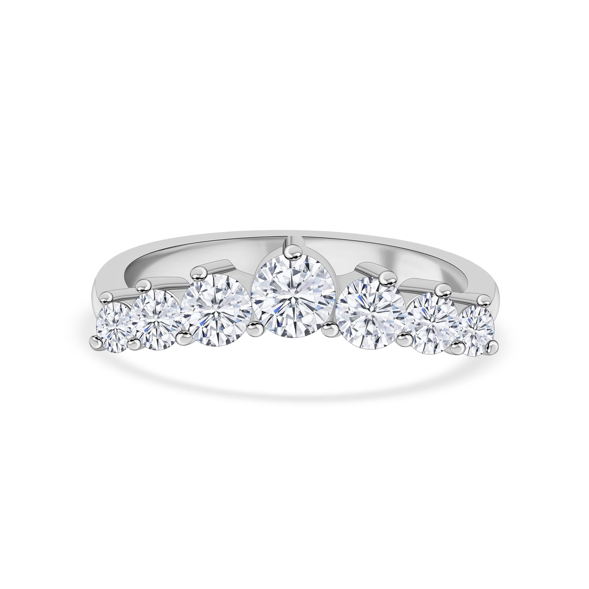 Ornate Jewels 925 Silver CZ American Diamond Wedding Band Ring for Women and Girls | With Certificate of Authenticity & 925 Stamp | Life-time Warranty* (B092W372M7) Amazon Price History, Amazon Price Tracker