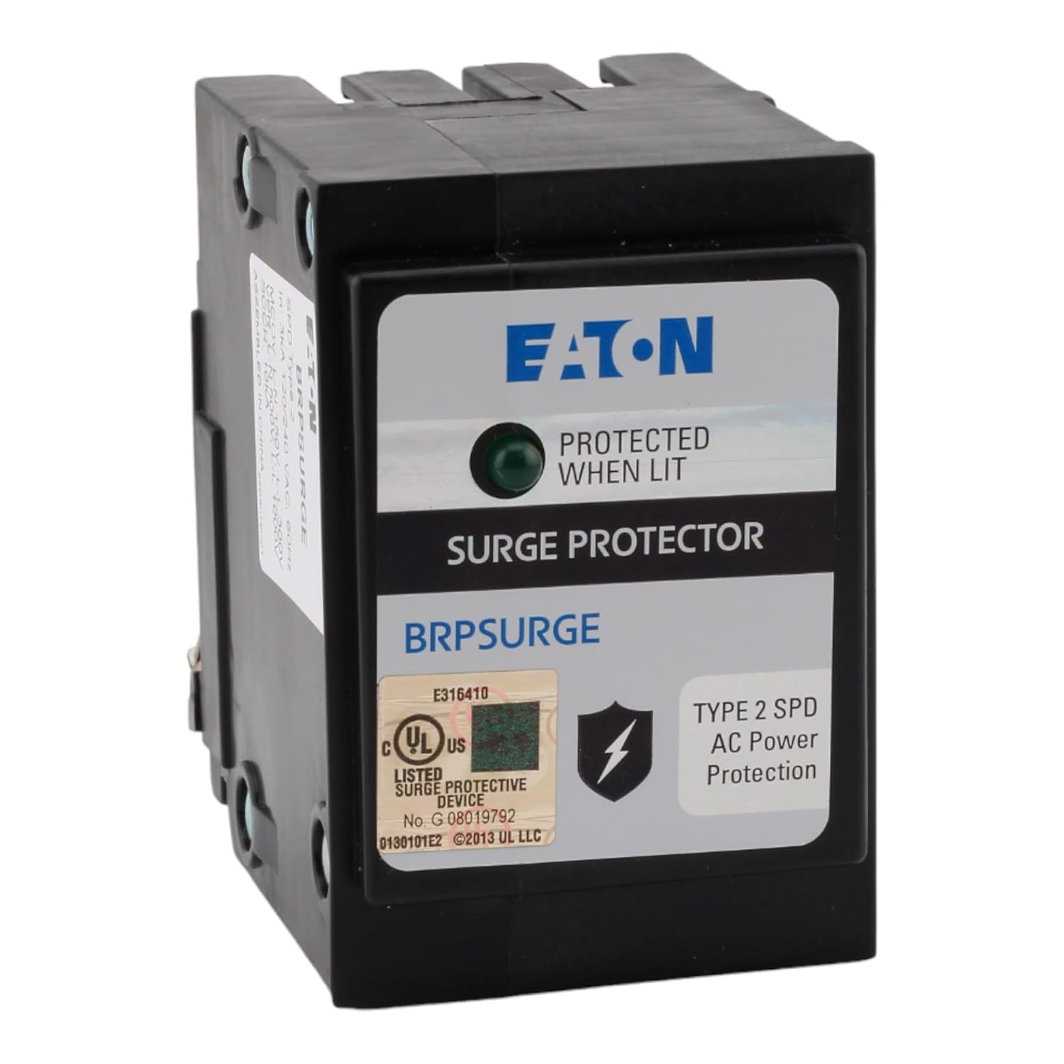 CUTLER-HAMMER BRPSURGE Type BR 2 Pole Surge Protective Device Surge Arrester - Plug-On Neutral, UL Listed (1)