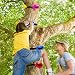 Imagen de Generisch Juego de escalada de árboles para niños con 12 piedras de escalada y 6 correas de trinquete