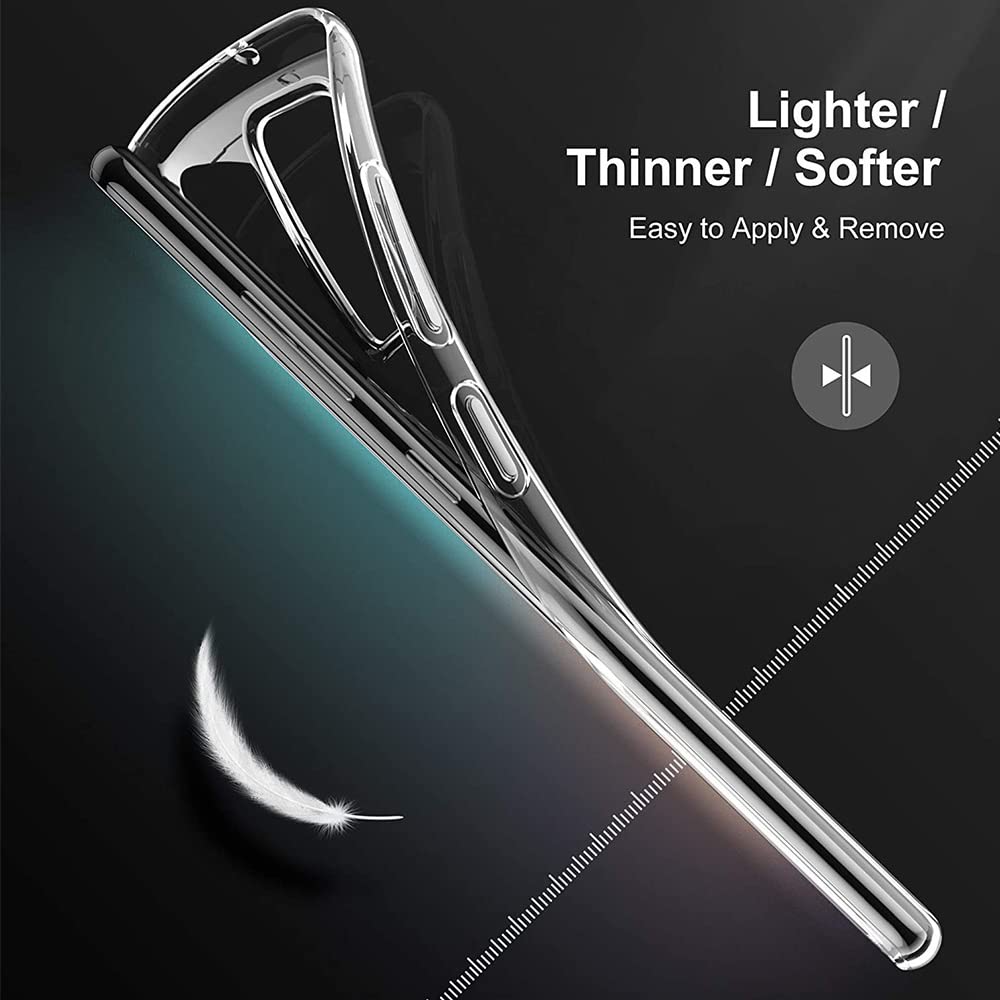 3 Custodie Silicone Per Huawei P30 Lite | Trasparenti Con Disegno Marmo Blu | Morbide TPU Antiurto | Cover Protettiva Per Ragazze - 2