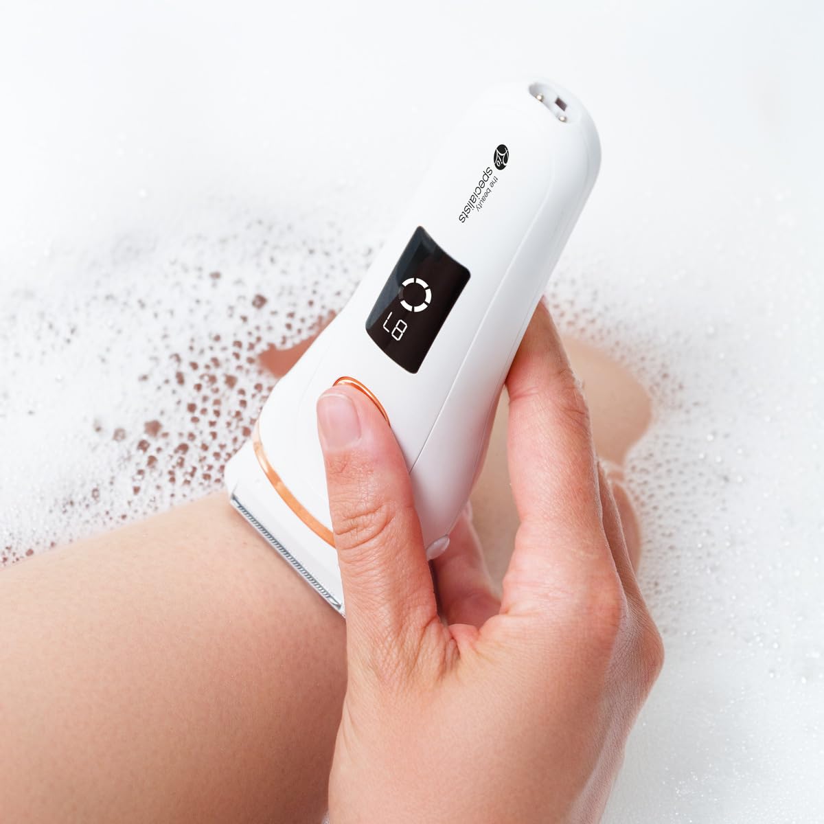 Rio Go Smooth Nass- und Trockenrasierer und Bikini-Trimmer, schnurloser Damen-Bikini-Rasierer, Nass- und Trockenrasierer für Damenbeine, Achselhöhlen, Schamhaar, wiederaufladbar und wasserdicht