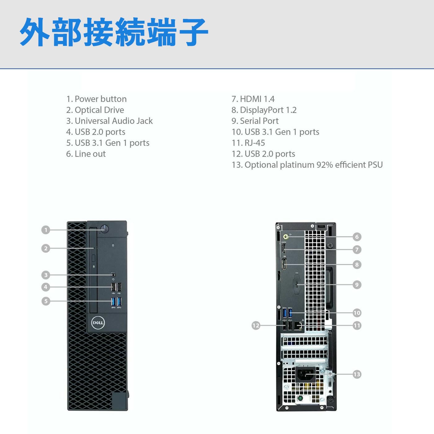 Amazon.co.jp: 【整理済み品】デル デスクトップPC DE LL OptiPlex