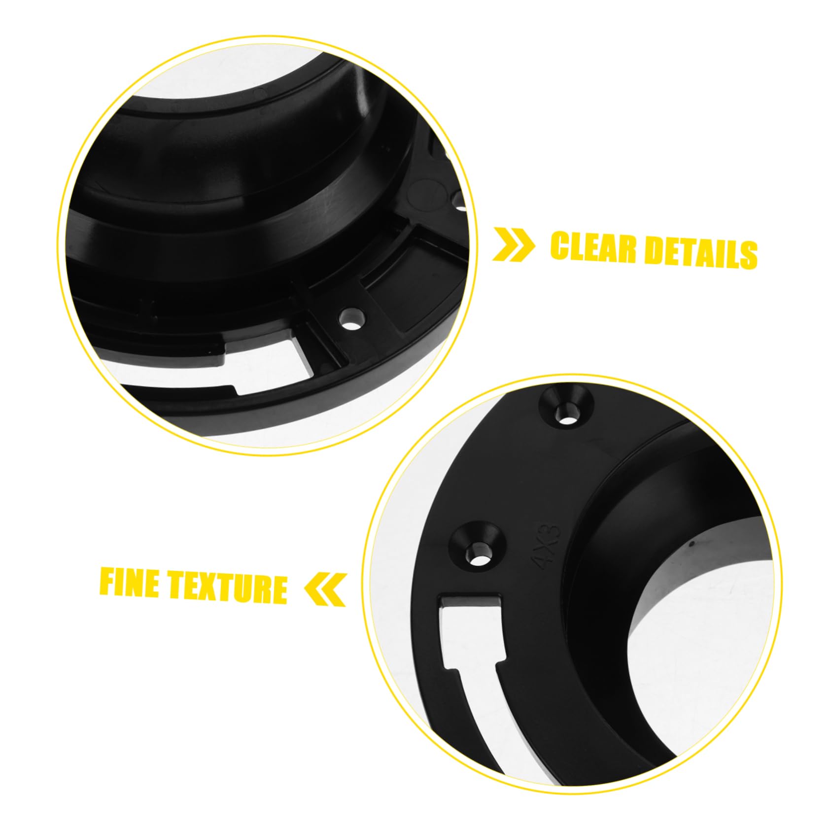 Guarnizione Di Ricambio Per WC Da Camper - Anello Di Tenuta Nero, Facile Da Installare