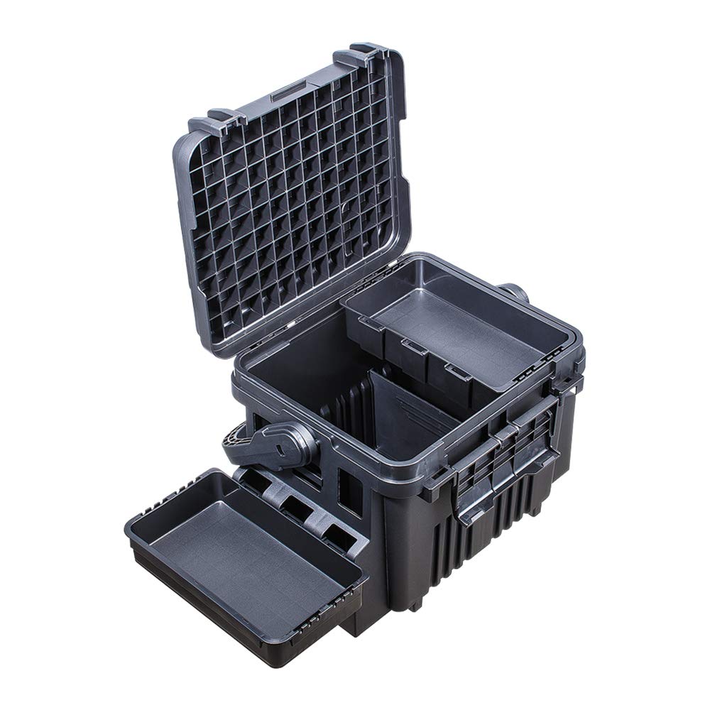 Meiho VS7080 Pudełko 37,5 x 29 x 27,5 cm – pudełko wędkarskie na sztuczną przynętę, pudełko na sztuczną przynętę do spinningu, pudełko dla pielgrzybów, pudełko na przynętę