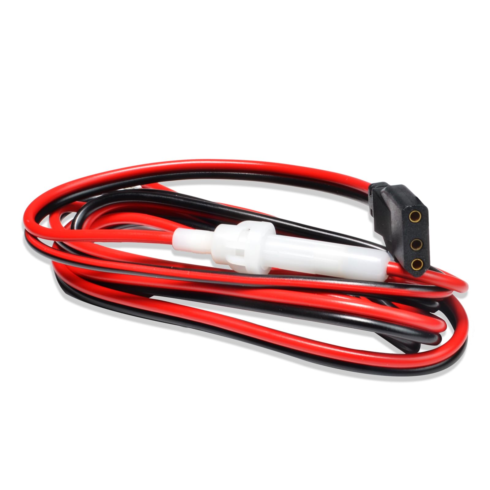 Cable de alimentación de radio CB de 3 pines TWAYRDIO de 5 pies 2 cables 7