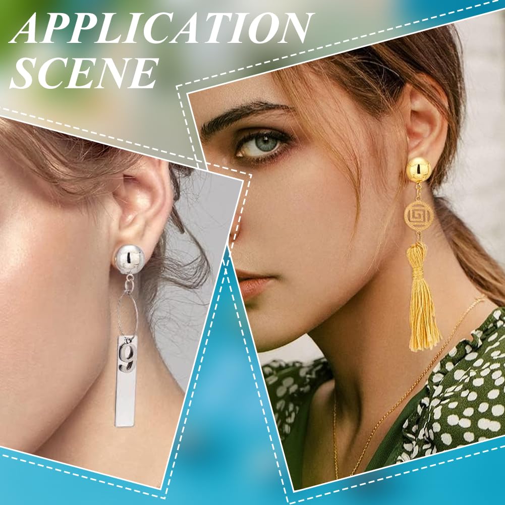 14k Gold Plated Stacking Rings 10pcs Real Yellow Gold Plated Sterling  Silver Jewelry Clasps - Hypoallergenic Hinged Bail Connectors Sterling  Silver Permanent Jewelry Chain