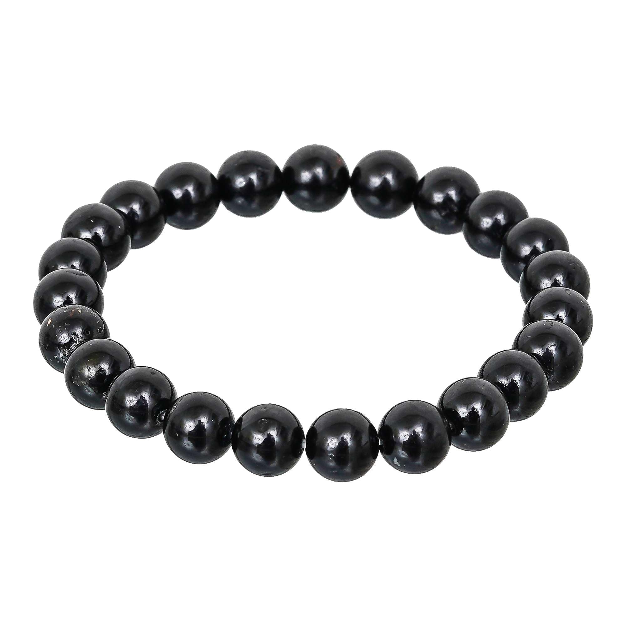Black Obsidian Bracelet for Women Men's Gifts - Protection Healing Crystal Bracelet - 8mm Gemstone Beaded Adjustable