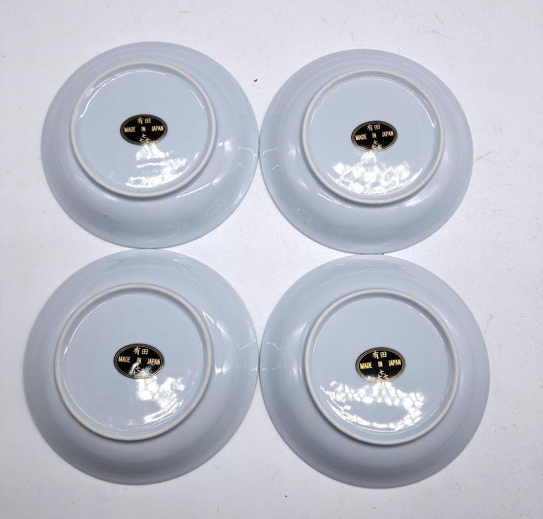 朝日焼 源氏物語 宇治十帖 銘々皿 5枚 遠州七窯 木製共箱 イ5