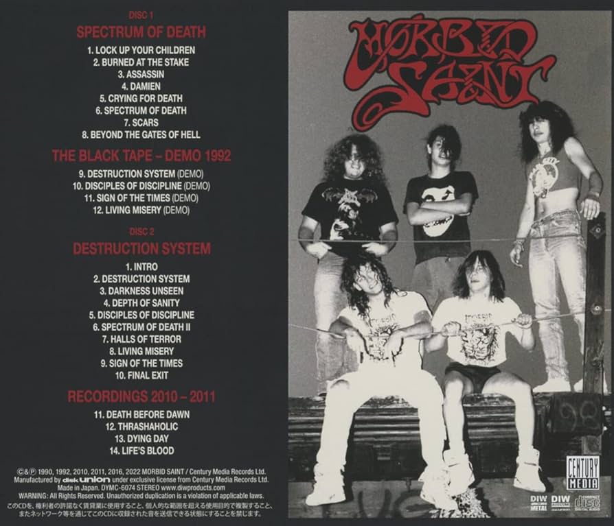 ス*カ様 MORBID SAINT/SPECTRUM OF DEATH CD G Spectrum Of Death: Morbid Saint: Amazon.ca: Music