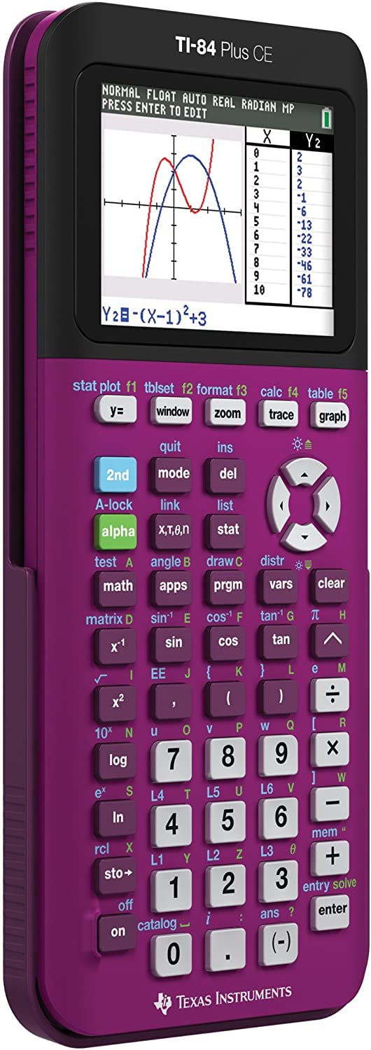 TI84 Plus CE Plum 2425 Office electronics