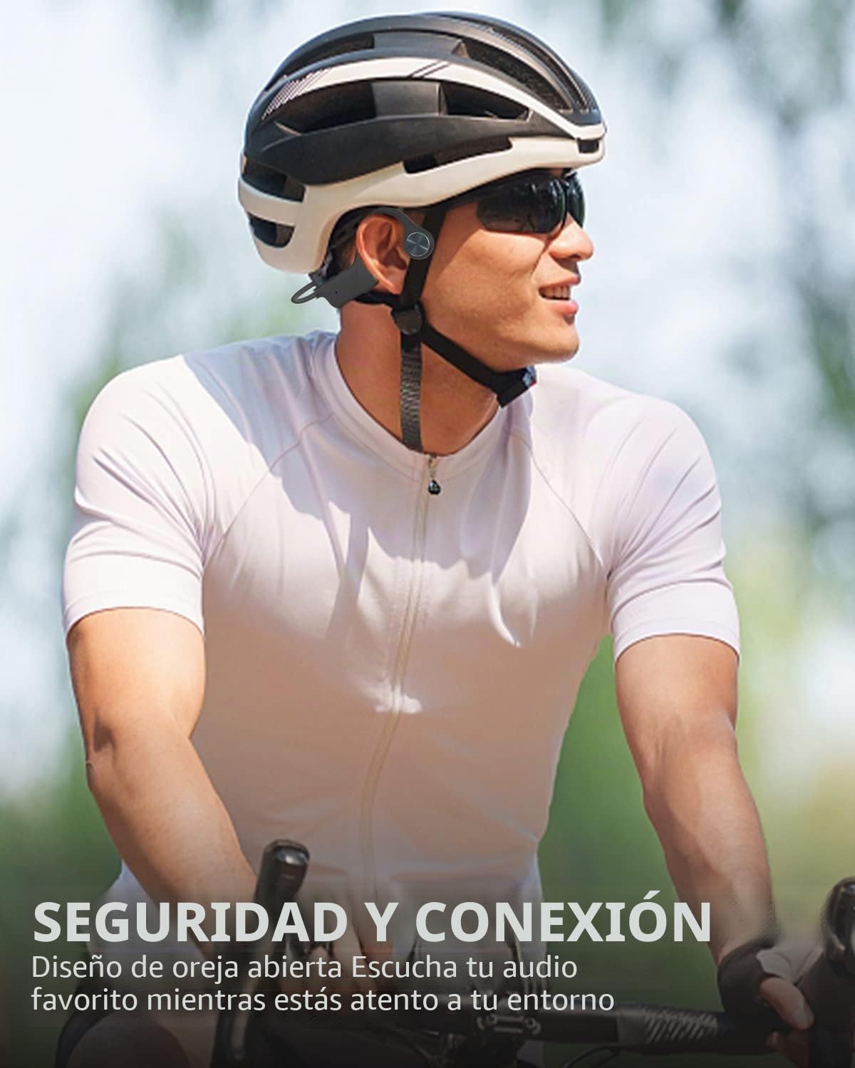 SANOTO Auriculares Conduccion Osea, Open Ear Auriculares Inalámbricos