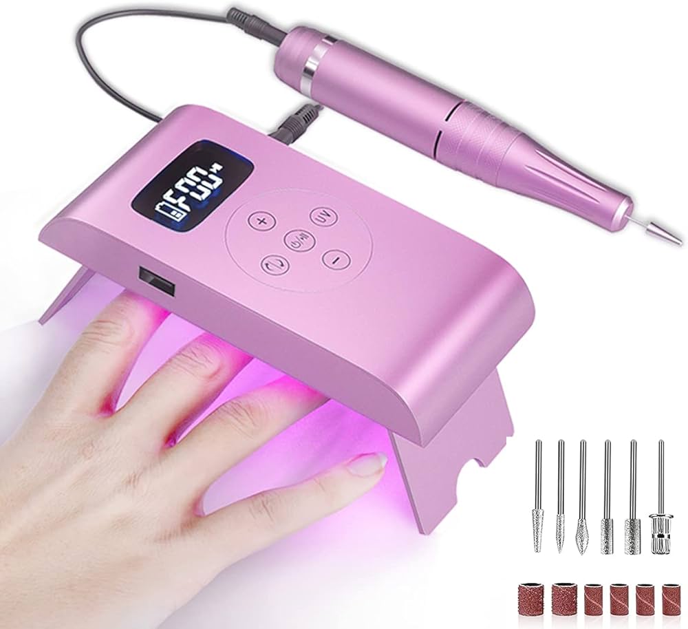 Amazon.com: 3 in 1 Portable Electric Nail Drill,Compact 35000 RPM