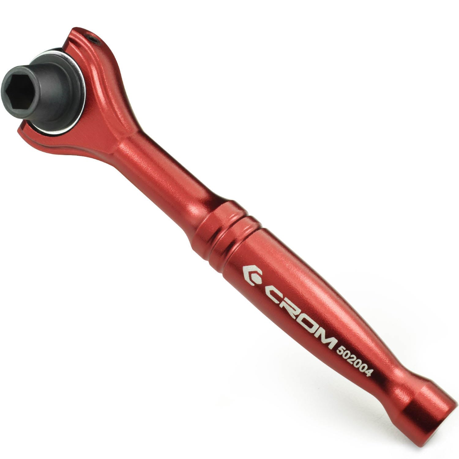 みにちゅわ CROM 1/4-inch Drive Mini Ratchet - 90-Tooth Hex Bit Driver