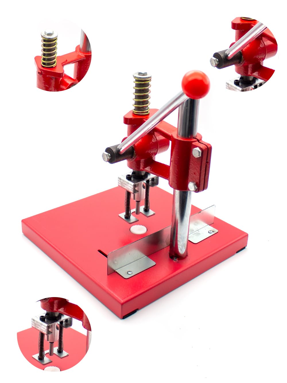 Perforator, 10 Gaten Envelopperforator Ambachtelijke Punch Papierpons Voor Boekbinden Documentatie Plakboek(Wit