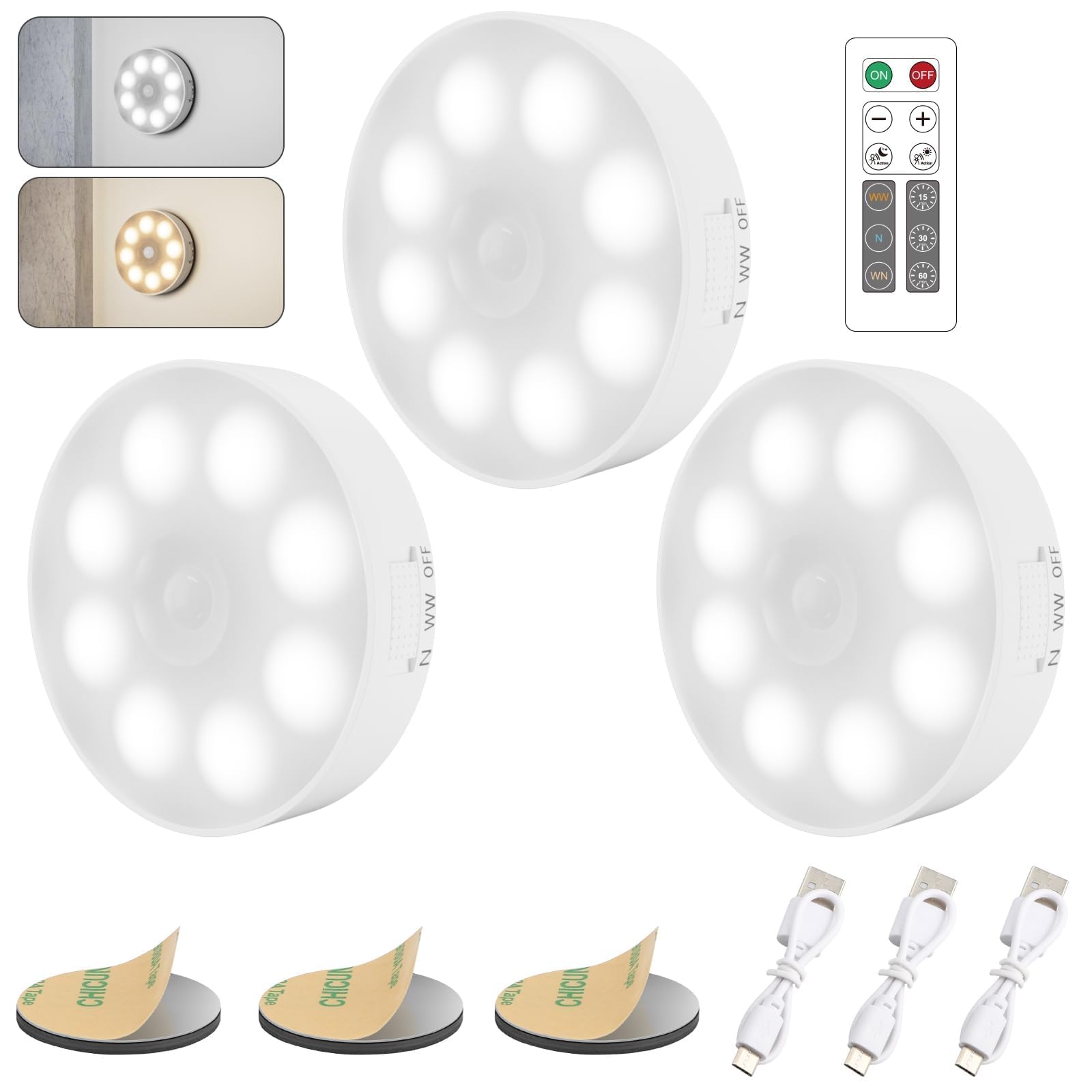 motion sensor light [16 leds]