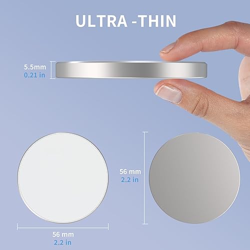 Miniatura 8 de Paquete de 2 cargadores MagSafe, almohadilla de carga inalámbrica magnética de 15 W para iPhone 17 16 15 14 13 12 Air Pro Max Plus miniAirPods 2 3